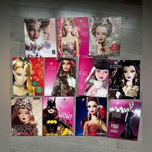 Lot Of Assorted 2004 - 2009 Barbie Collector Catalog Magazines